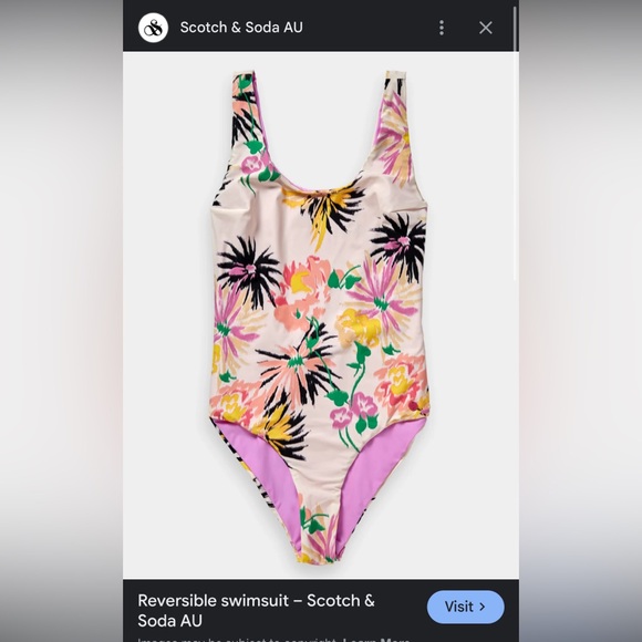 NWT Reversible one piece - never worn - Picture 1 of 6